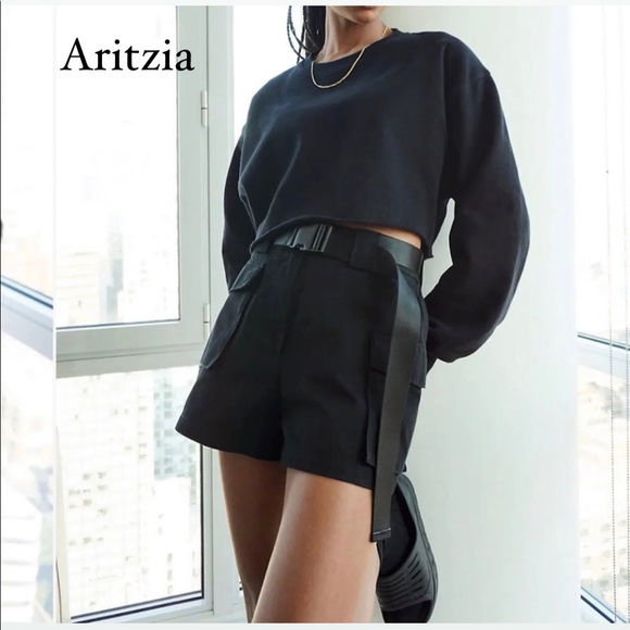 ARITZIA - Tna Cargo shorts Black, XXS - Picture 7 of 7